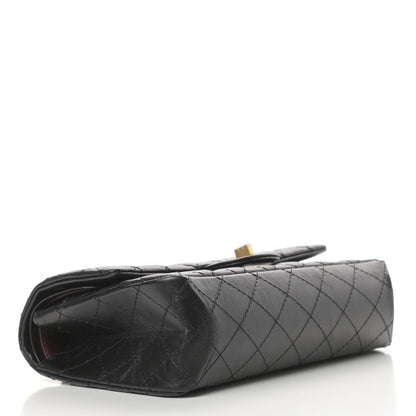 Chanel Aged Calfskin Quilted 2.55 Reissue 225 Flap Black 4 of 16
