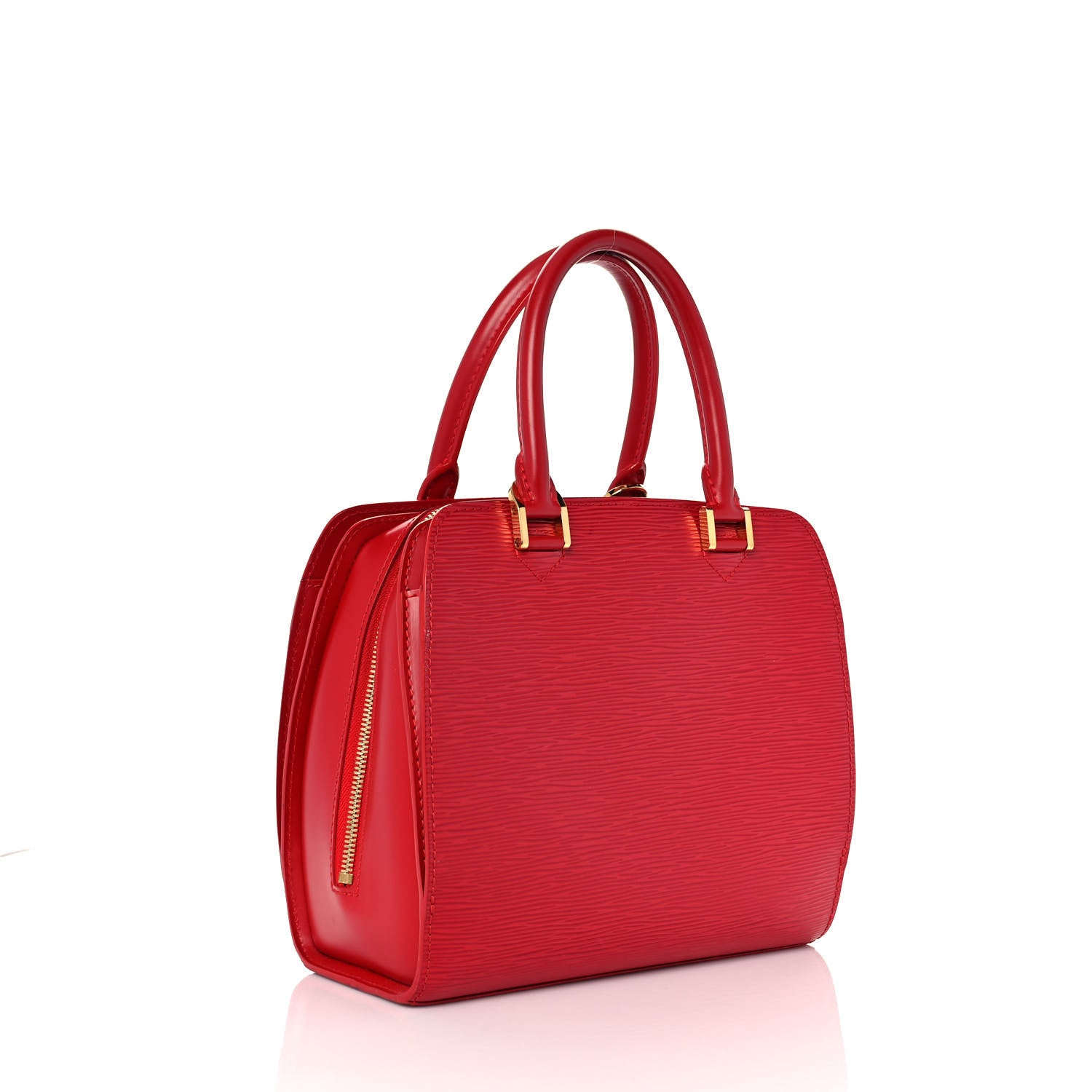 Louis Vuitton Epi Pont-Neuf Castillan Red 3 of 11