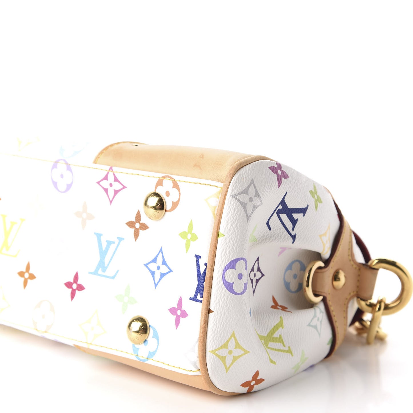 Monogram Multicolor Beverly MM White