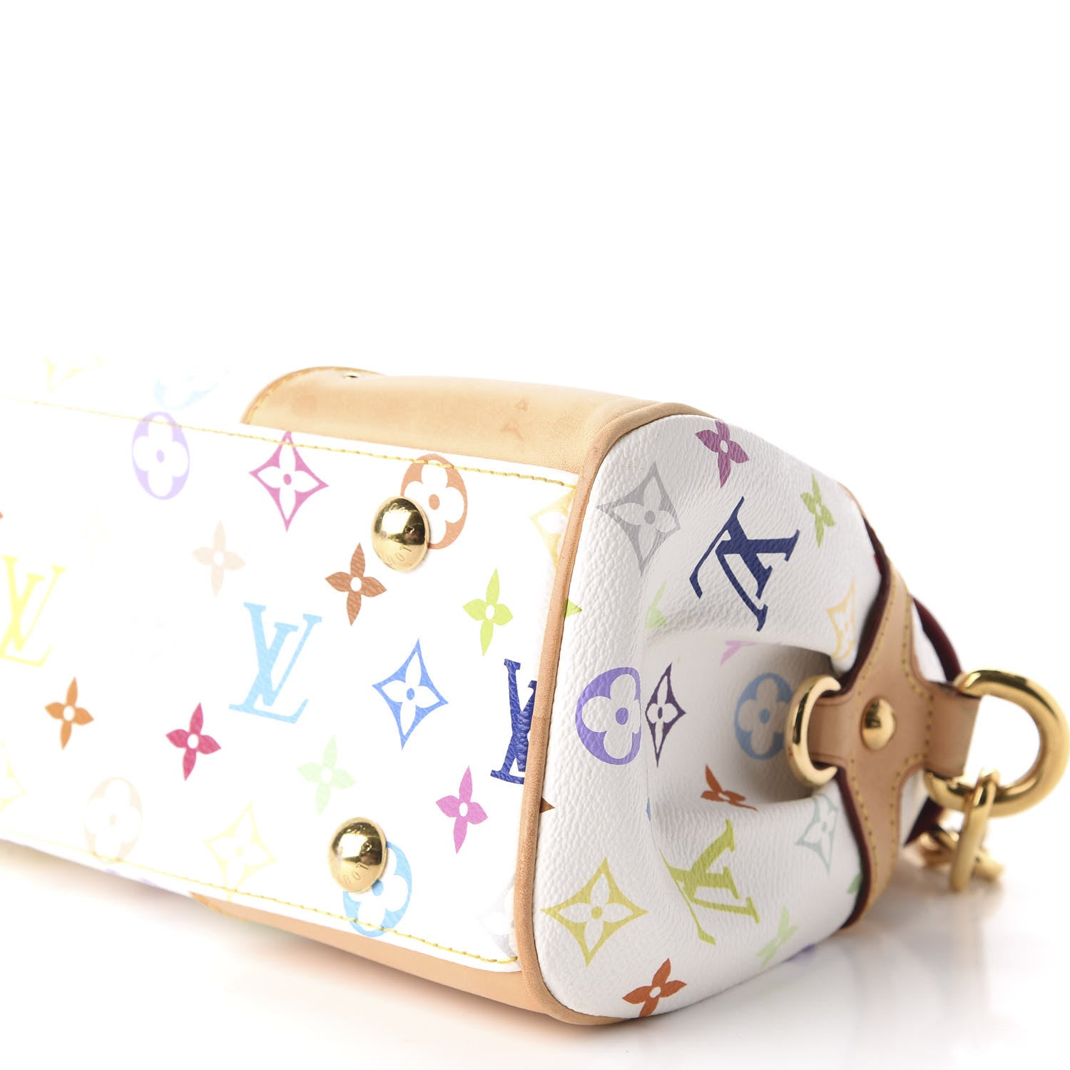 Louis Vuitton Monogram Multicolor Beverly MM White 7 of 11