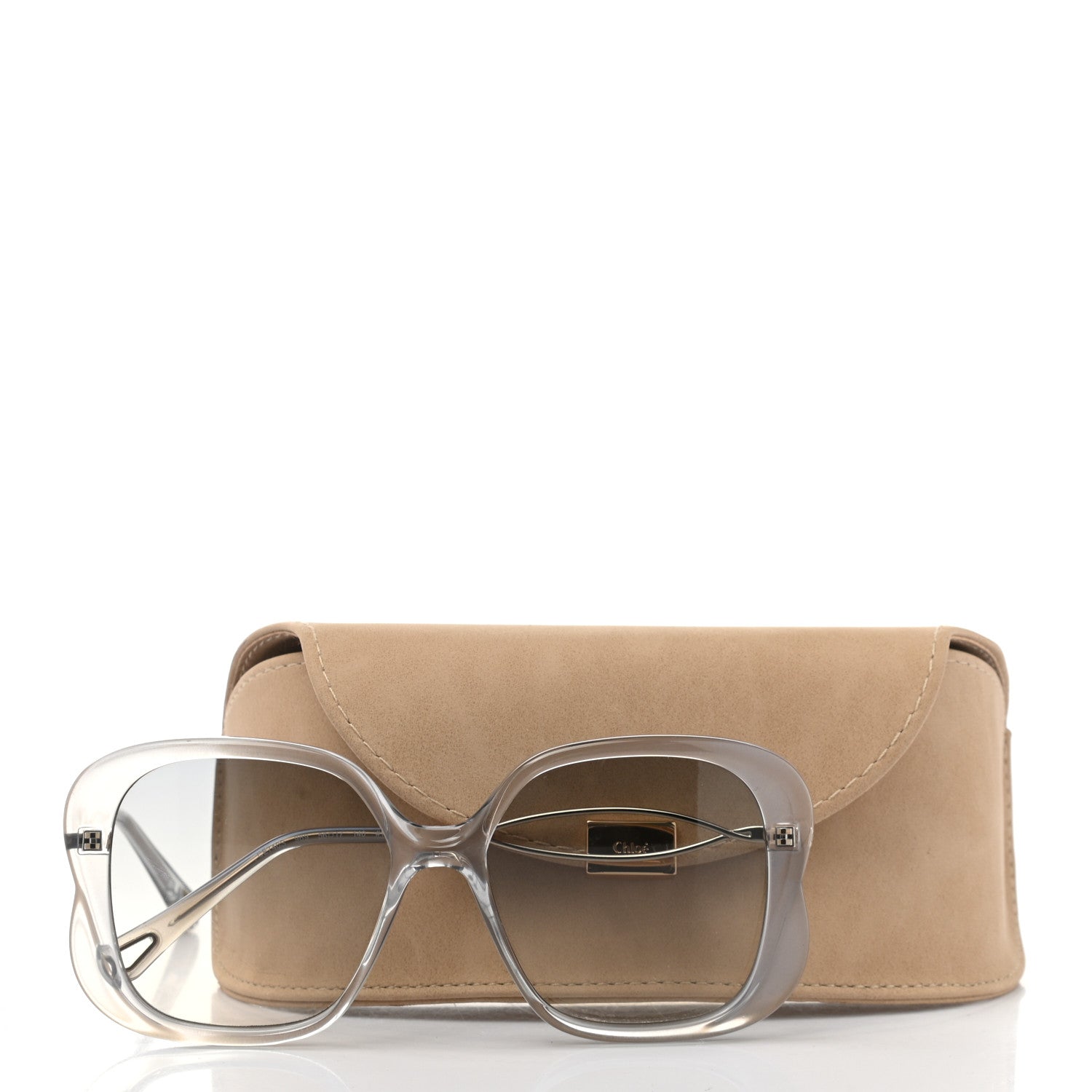 Chloe Oversized Square Sunglasses CE740S Grey 7 of 7