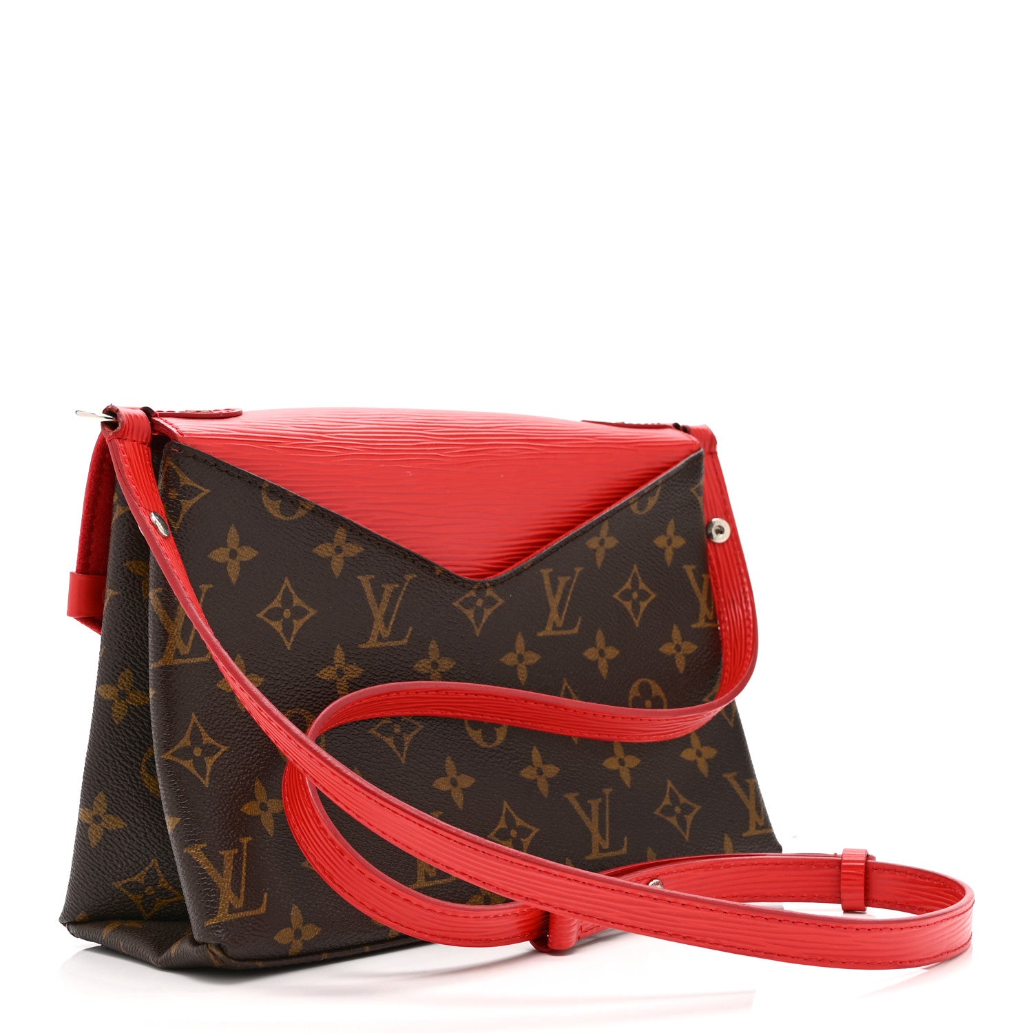 Louis Vuitton Monogram Epi Saint Michel Coquelicot 3 of 11