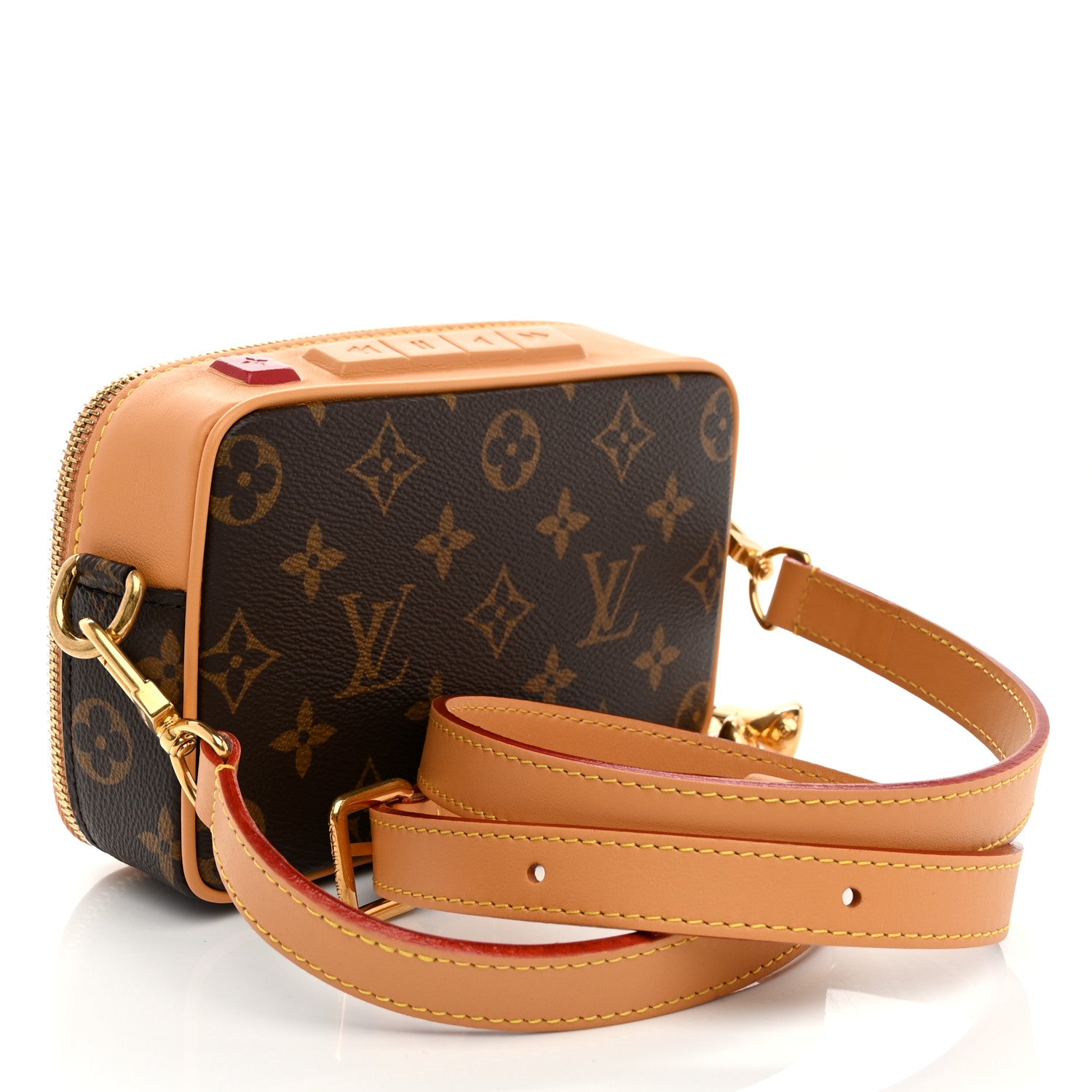 Louis Vuitton Calfskin Monogram Baladeur Wearable Wallet 3 of 10