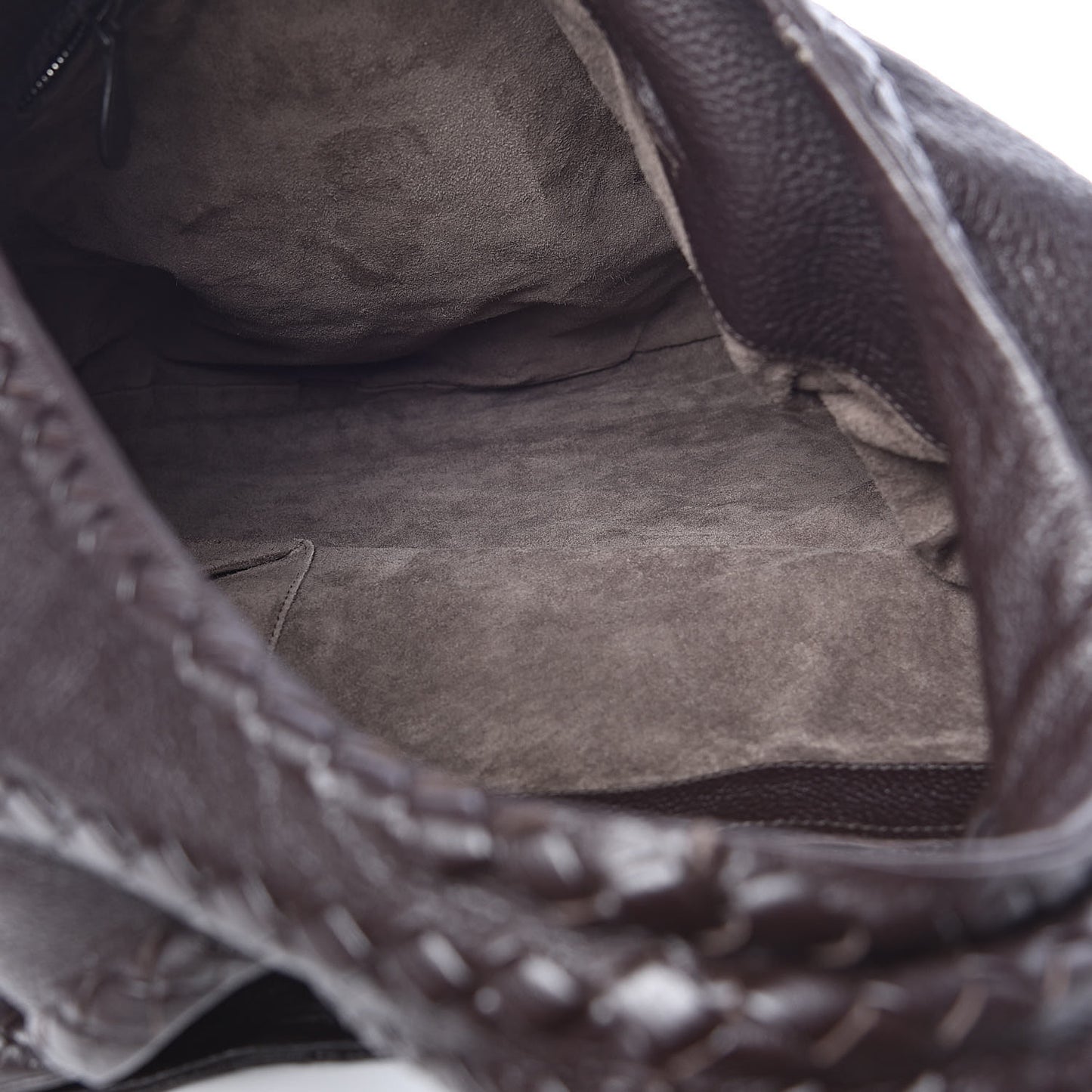 Cervo Deerskin Large Hobo Ebano