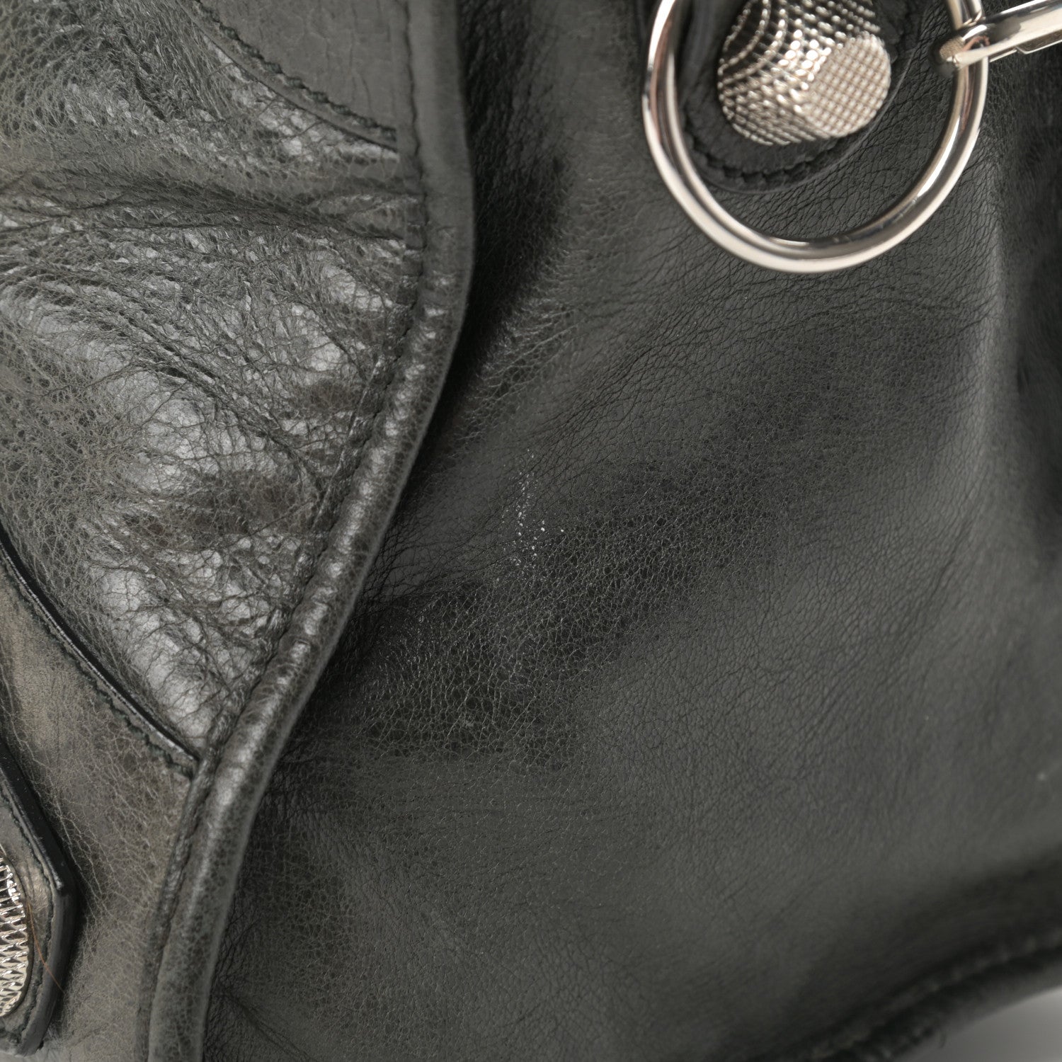 Balenciaga Agneau Giant 21 Silver Hardware Part Time Black 11 of 12