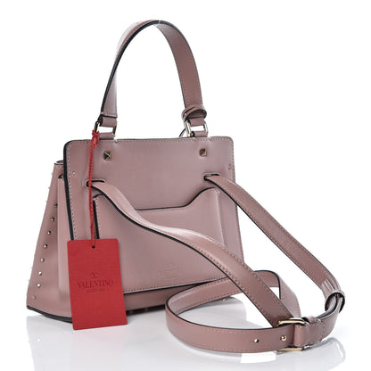 Valentino Garavani Calfskin Studded Small Joylock Satchel Lipstick 4 of 12