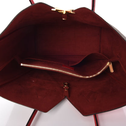 Louis Vuitton Calfskin Monogram Kimono Tote Cherry 5 of 7