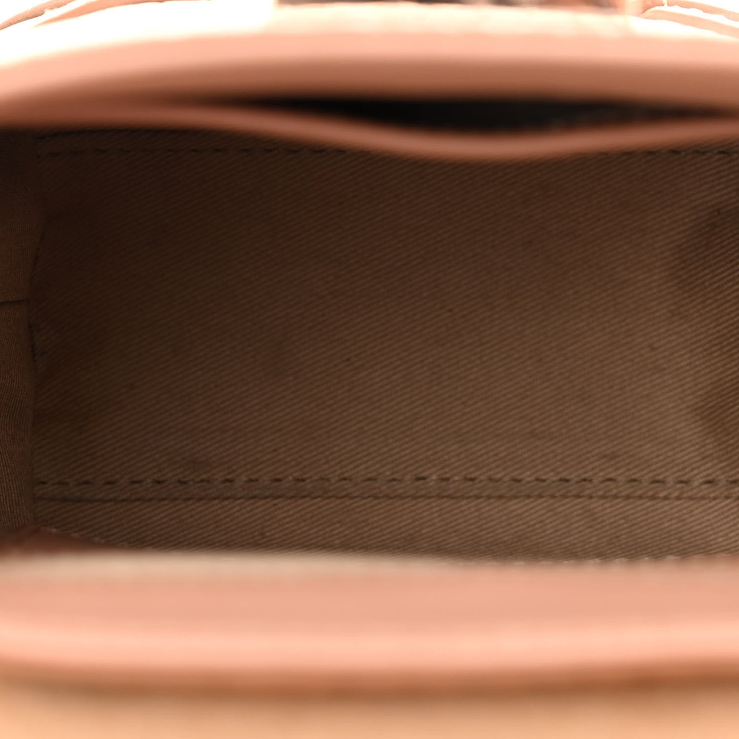 Metallic Visetos Mini Soft Berlin Crossbody Champagne