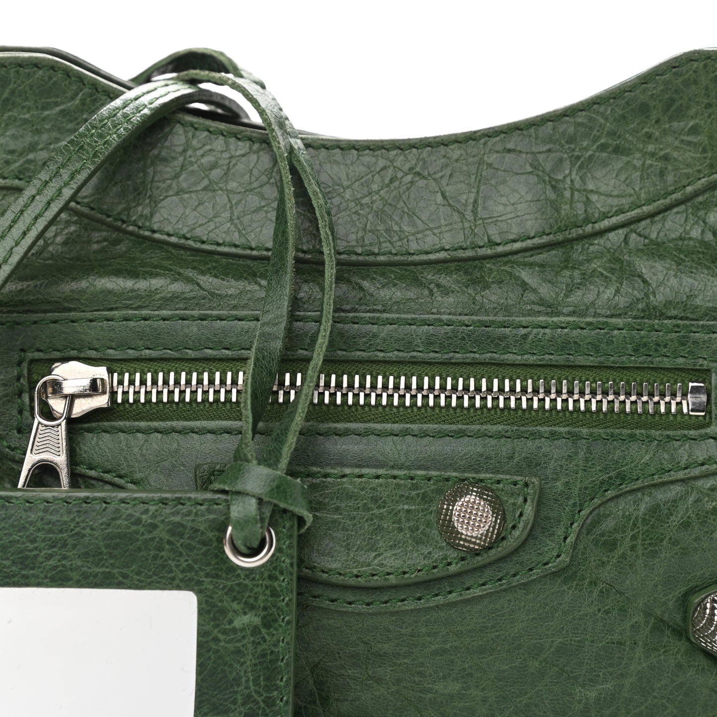 Agneau Giant 12 Silver Hardware Hip Cypress