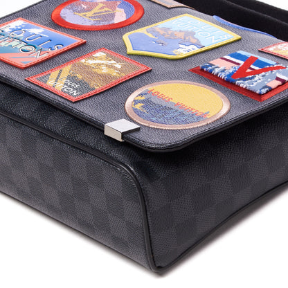 Louis Vuitton Damier Graphite Alps District PM 5 of 8