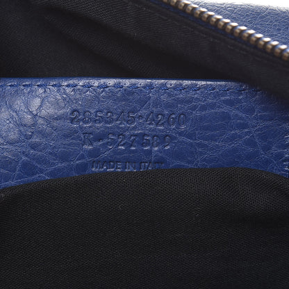 Balenciaga Agneau Classic Hardware Polly Bleut Bleu Glacier 7 of 14