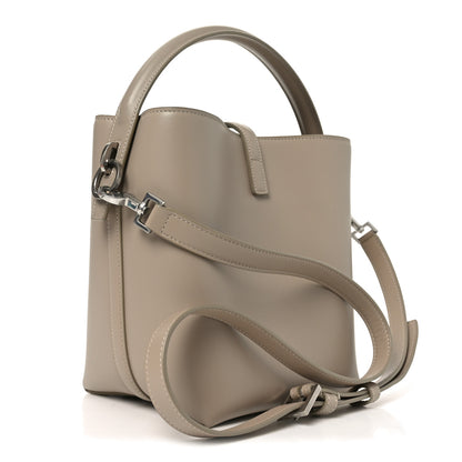 Saint Laurent Shiny Calfskin Le 37 Small Bucket Bag Sea Salt 3 of 10