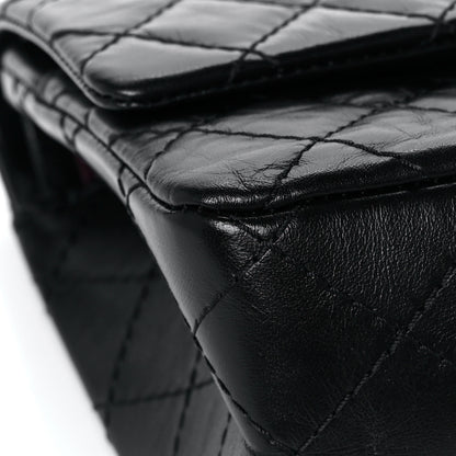 Chanel Aged Calfskin Quilted 2.55 Reissue 225 Flap Black 9 of 15