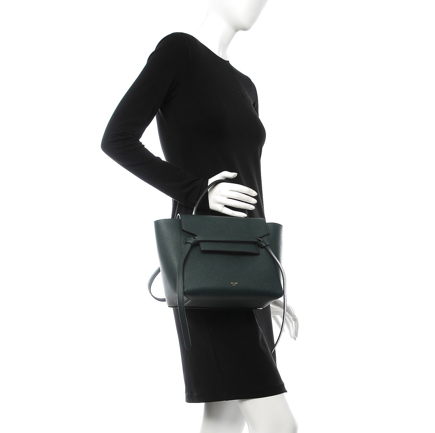 Celine Baby Grained Calfskin Micro Belt Bag Amazone 3 of 9