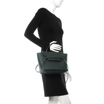 Celine Baby Grained Calfskin Micro Belt Bag Amazone 3 of 9