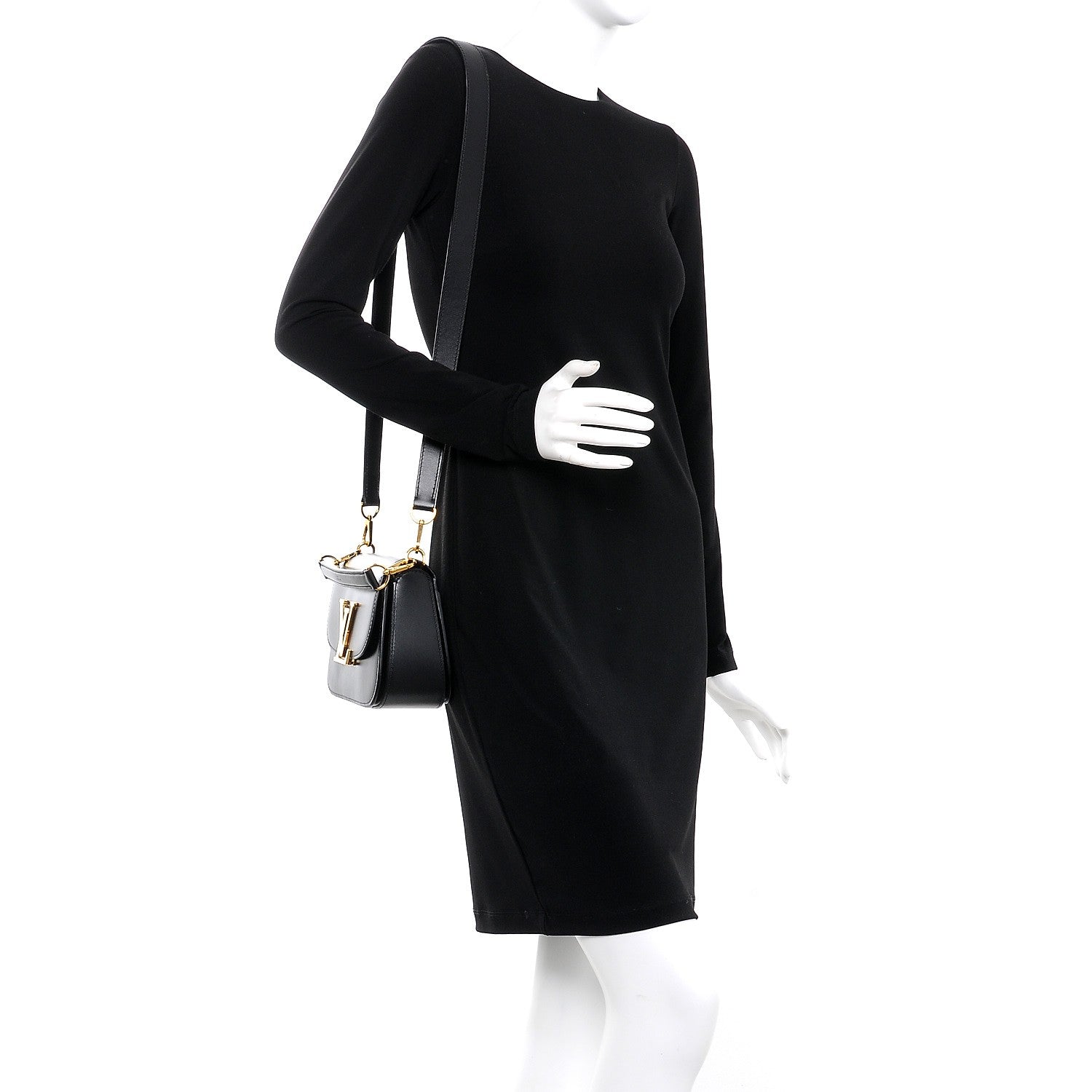 Louis Vuitton Box Calfskin Vivienne LV Black 2 of 11
