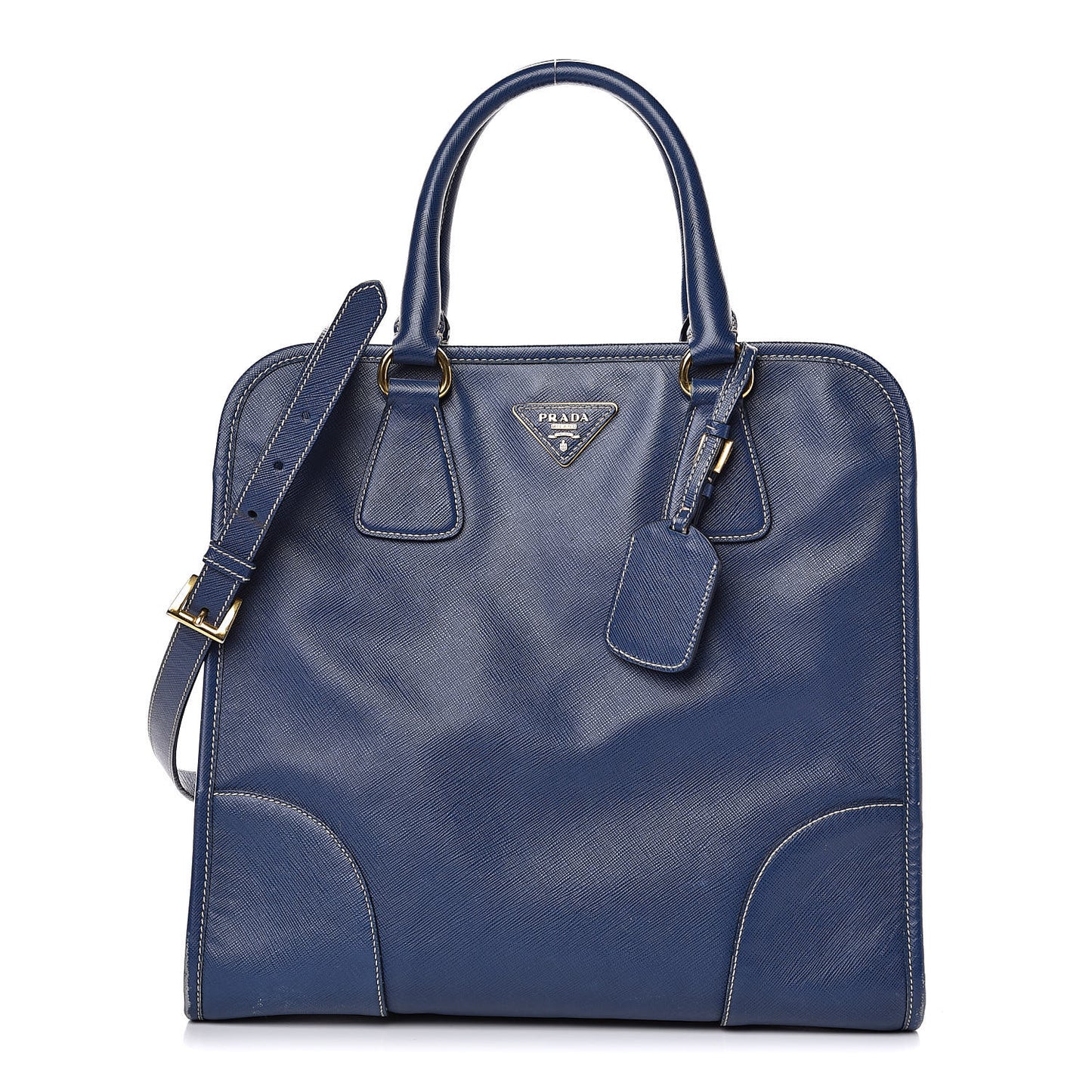 Saffiano Lux Tote Bluette