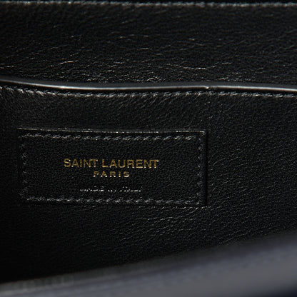 Saint Laurent Calfskin Medium Le 61 Shoulder Bag Navy 5 of 14