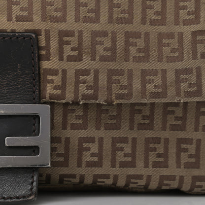 Fendi Zucchino Mama Baguette Dark Brown 10 of 14