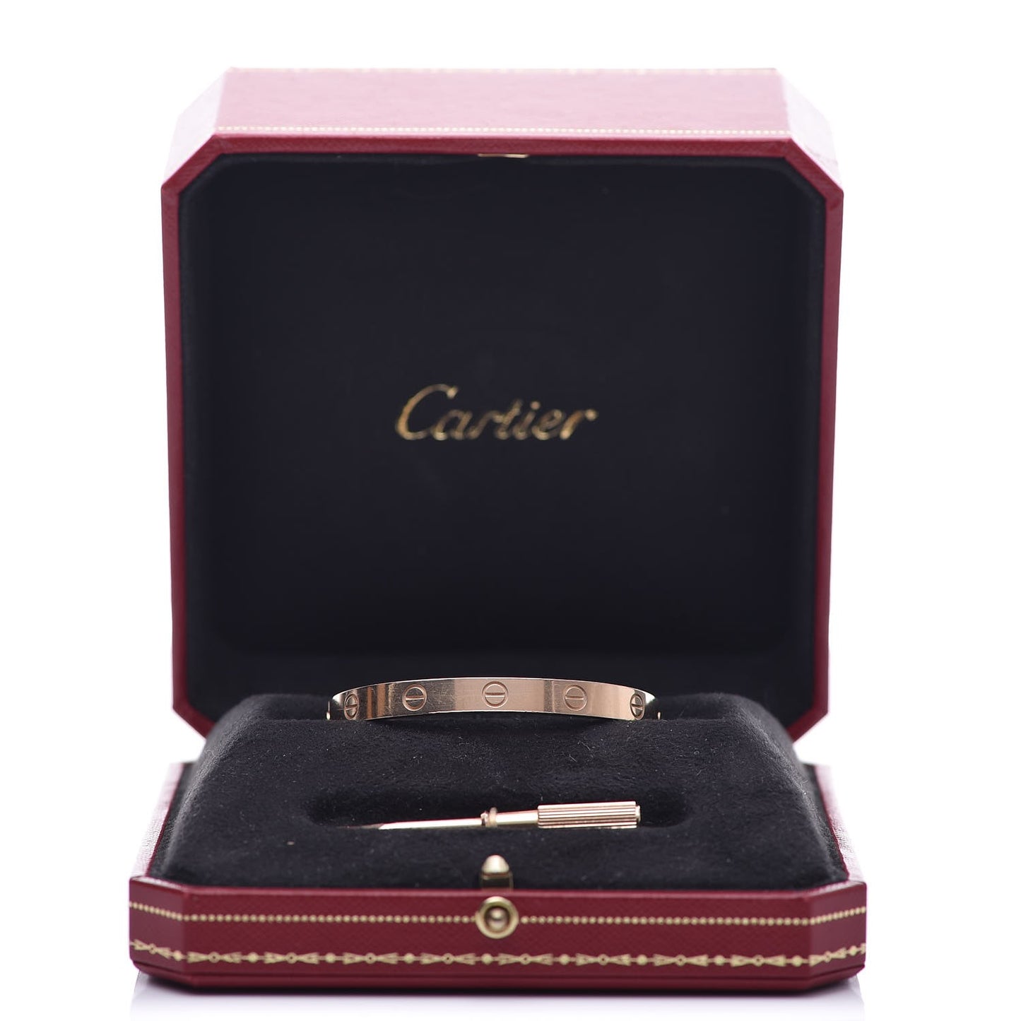 18K Pink Gold LOVE Bracelet 16