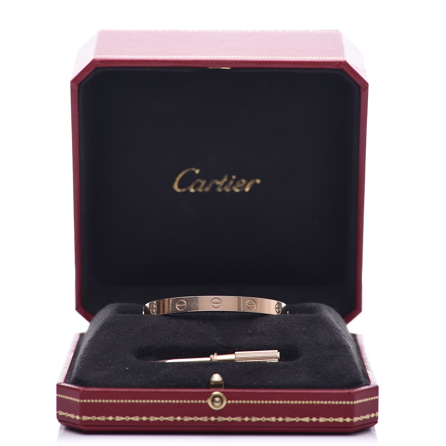 Cartier 18K Pink Gold LOVE Bracelet 16 6 of 6