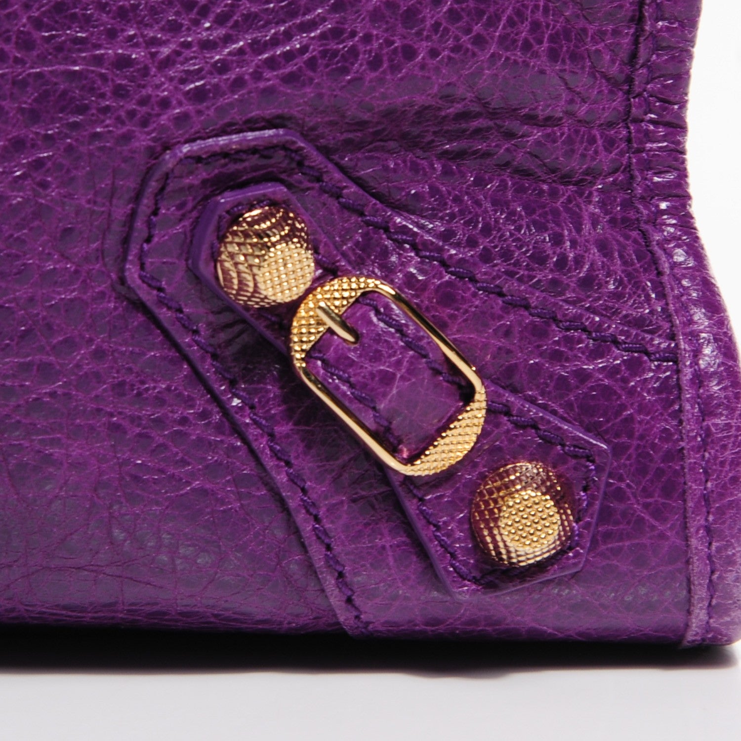 Balenciaga Agneau Giant 12 Gold Hardware City Ultraviolet 3 of 13