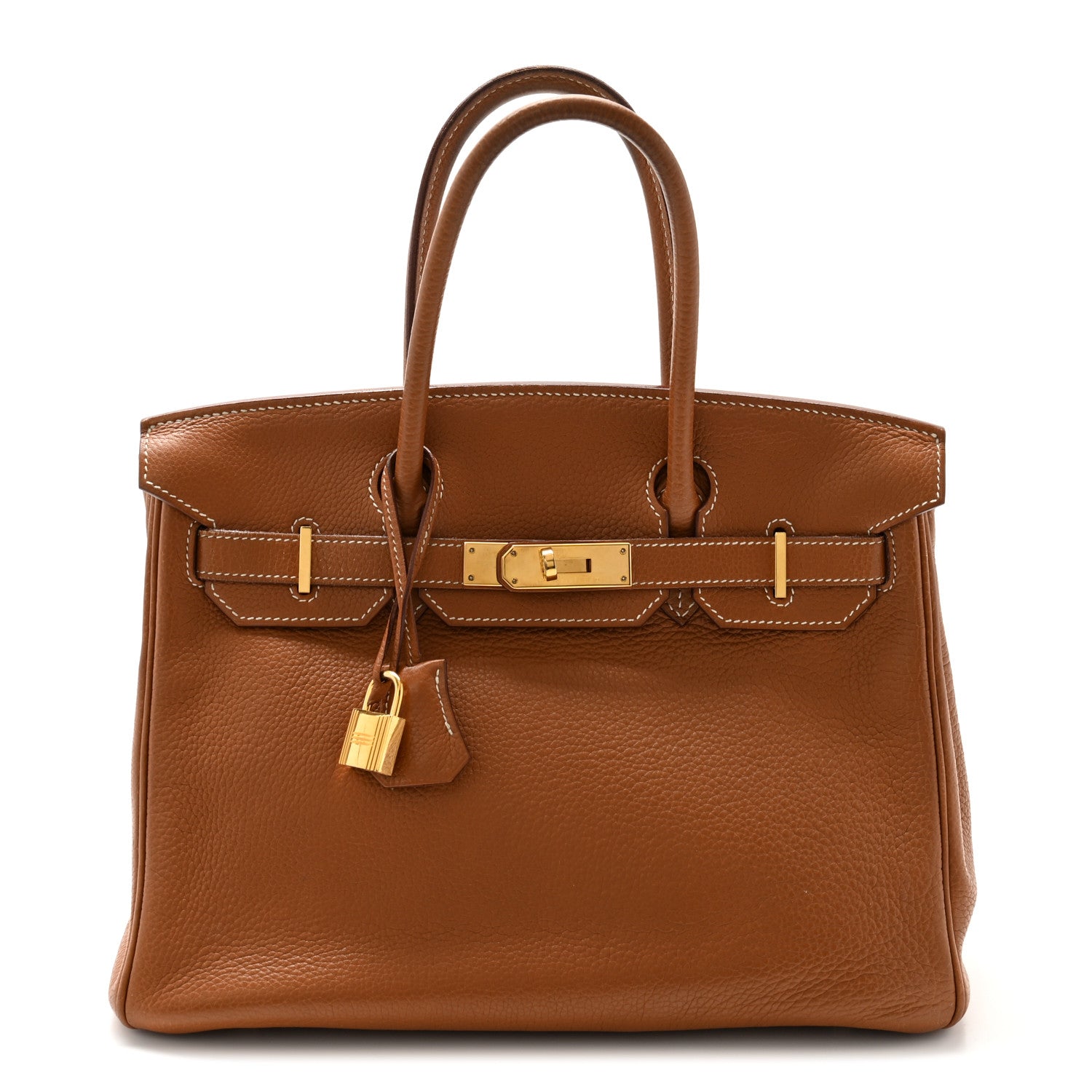 Hermes Togo Birkin 30 Gold 1 of 14