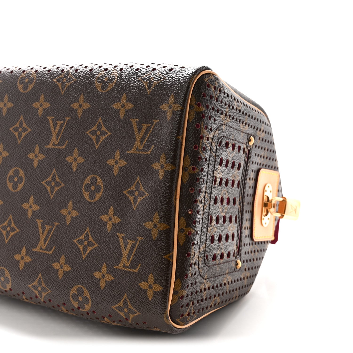Louis Vuitton Monogram Perforated Speedy 30 Fuchsia 9 of 9