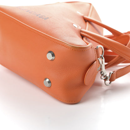 Balenciaga Calfskin S Triangle Duffle Orange 8 of 10