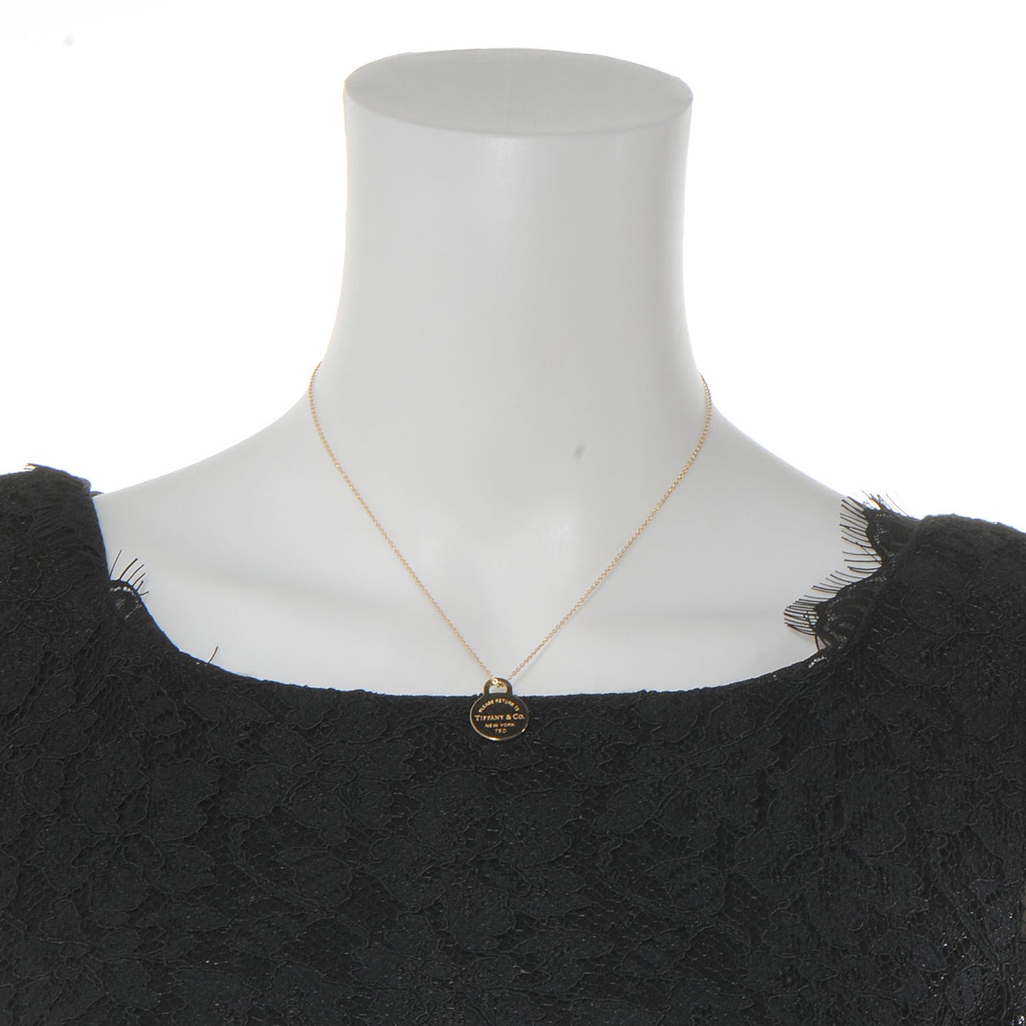 Elsa Peretti 18k Yellow Gold Return to Necklace
