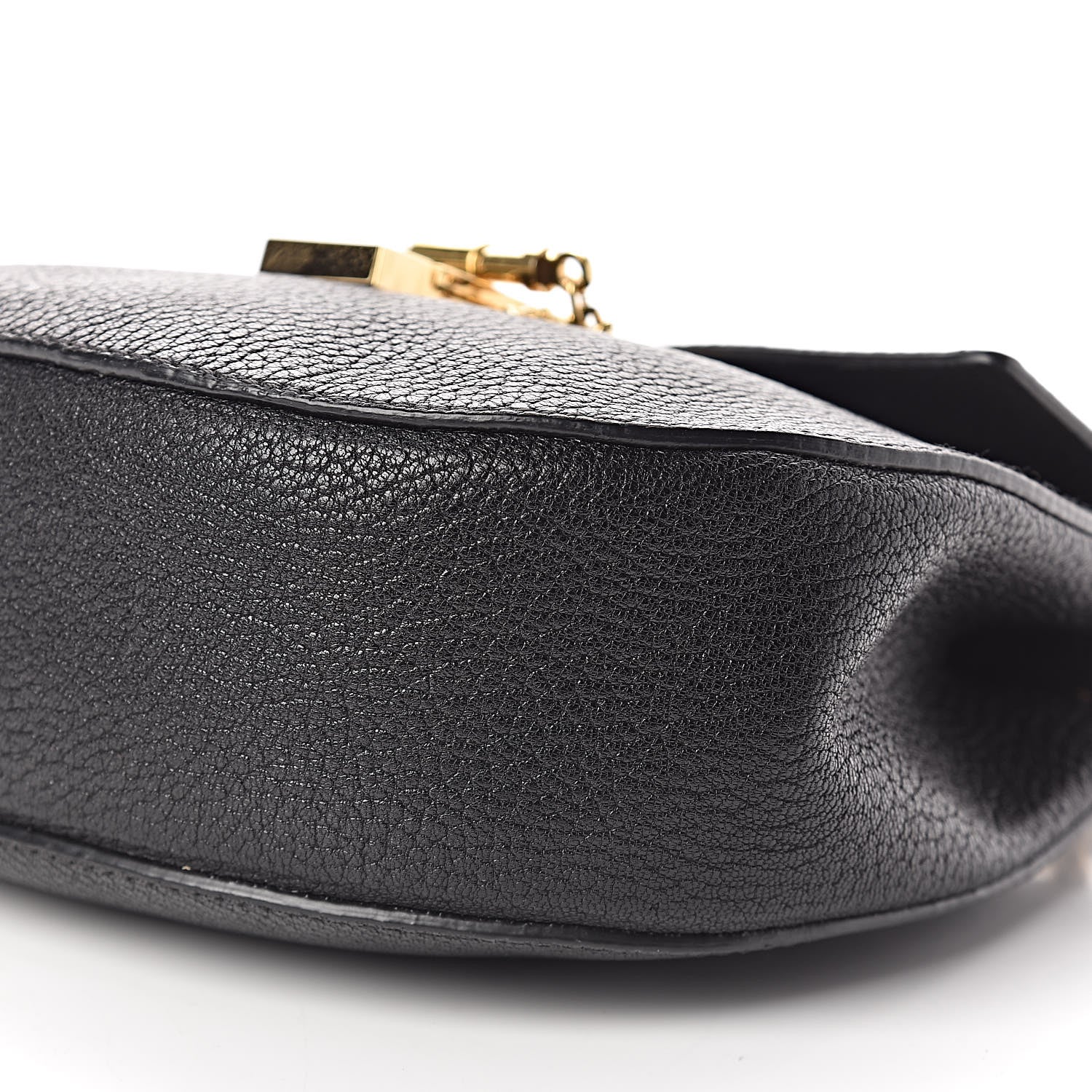 Chloe Grained Lambskin Drew Shoulder Bag Black 8 of 8