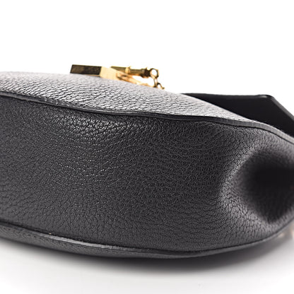 Chloe Grained Lambskin Drew Shoulder Bag Black 8 of 8