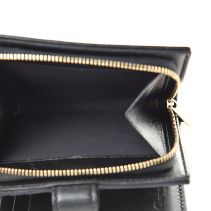 Christian Dior Lambskin Cannage Medium Lady Dior Eden Wallet Black 6 of 17