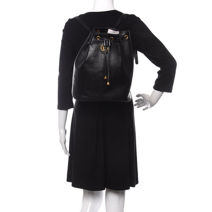 Gucci Piuma Lux Energy Medium Re(Belle) Convertible Bucket Bag Black 3 of 12