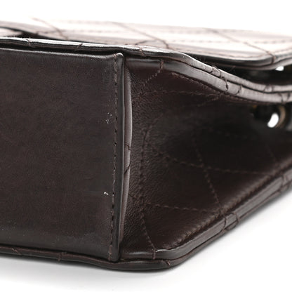 Chanel Lambskin Quilted Small Single Flap Brown 9 of 9