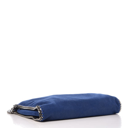 Stella McCartney Shaggy Deer Falabella Fold Over Tote Blue 4 of 7
