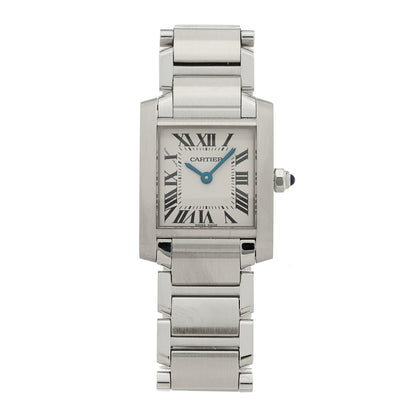 Cartier Stainless Steel 20mm Tank Francaise Quartz Watch 1 of 4
