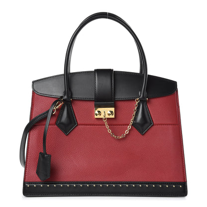 Louis Vuitton Taurillon Cour Marly MM Rouge 1 of 10