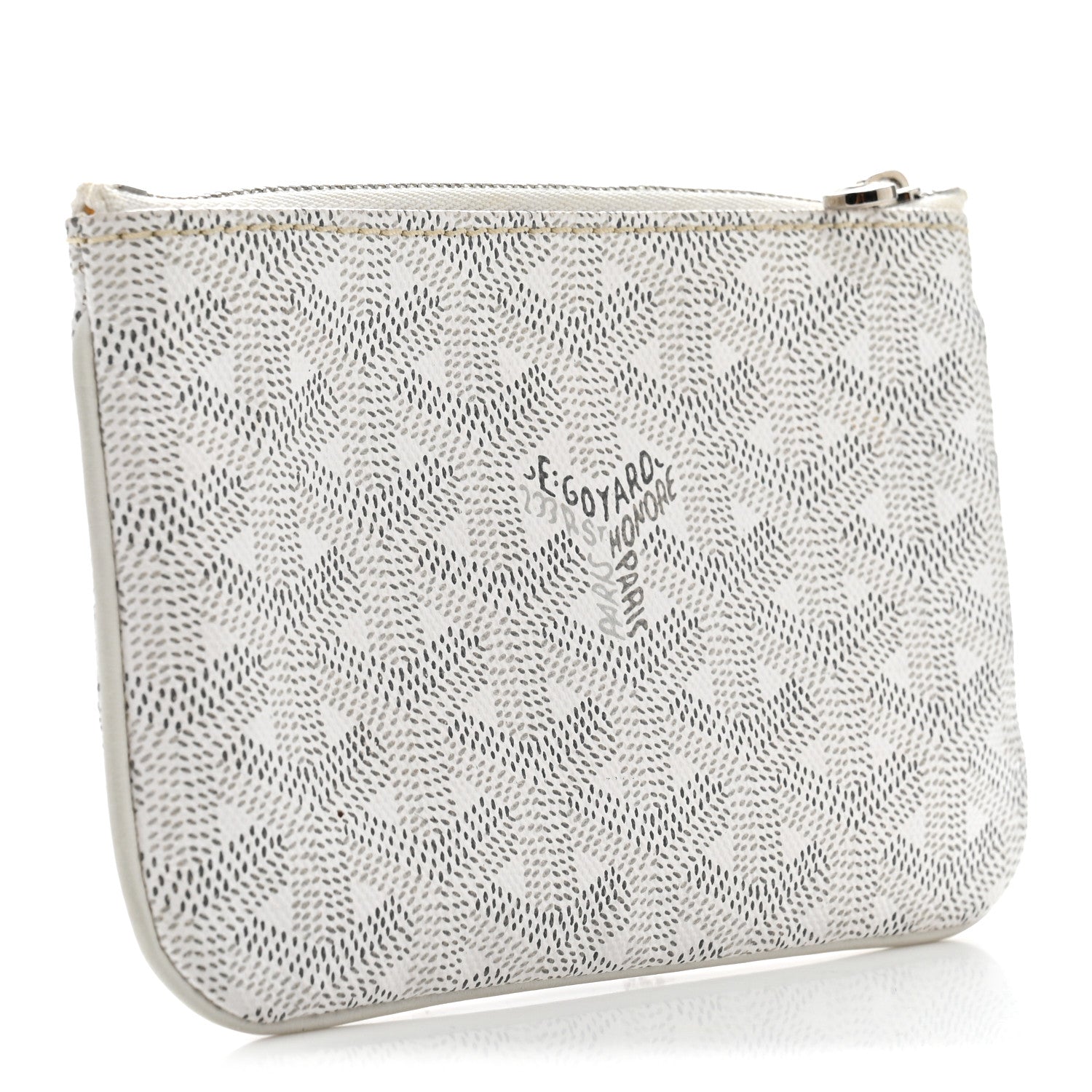 Goyard Goyardine Senat Pochette PM White 3 of 7