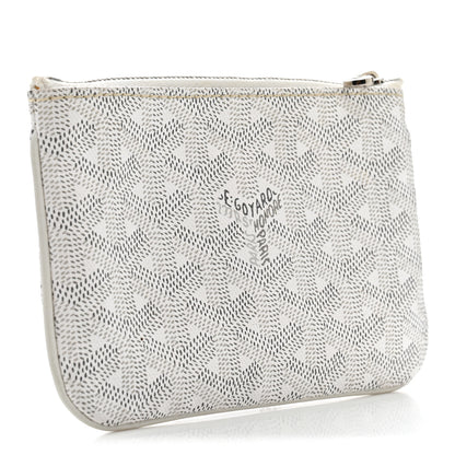 Goyard Goyardine Senat Pochette PM White 3 of 7
