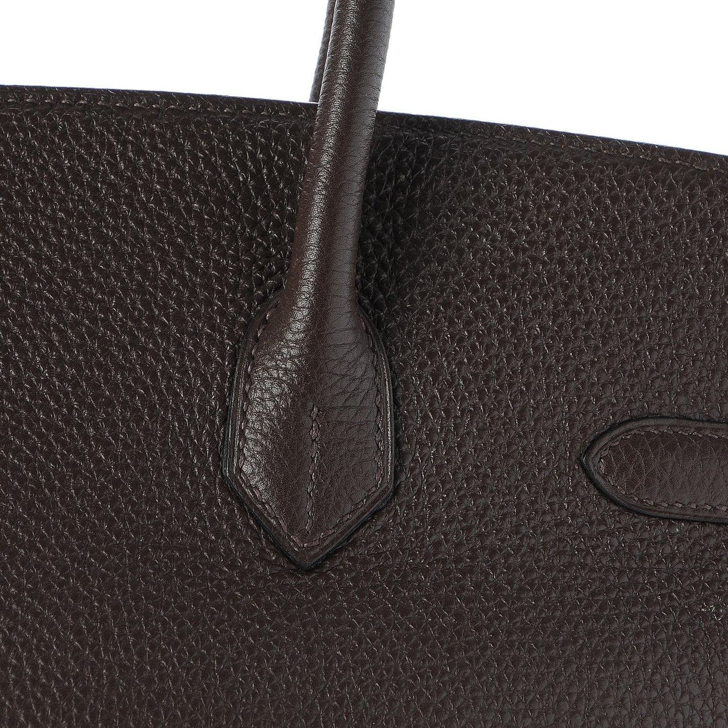 Togo Birkin 35 Chocolate