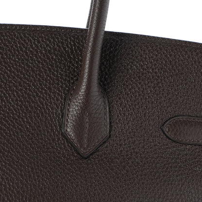 Hermes Togo Birkin 35 Chocolate 33 of 34