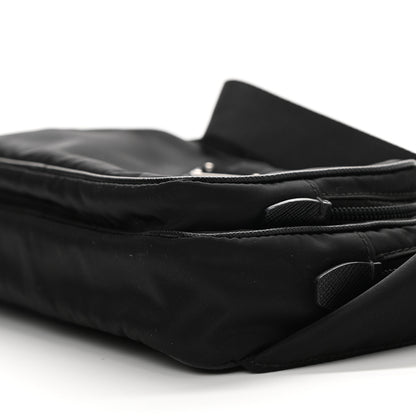 Prada Tessuto Nylon Saffiano Belt Bag Black 11 of 12
