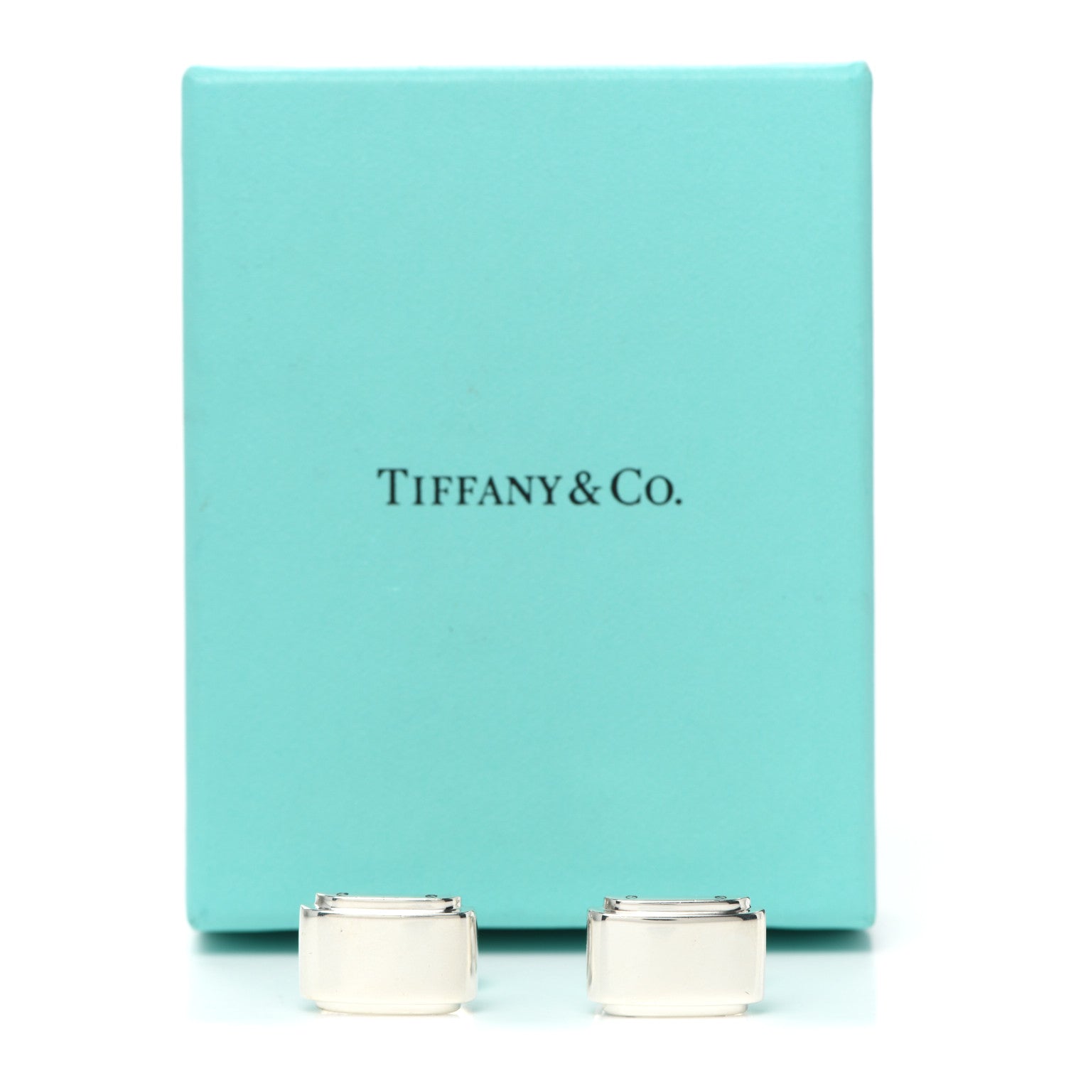 Tiffany Sterling Silver Metropolis Cufflinks 6 of 6