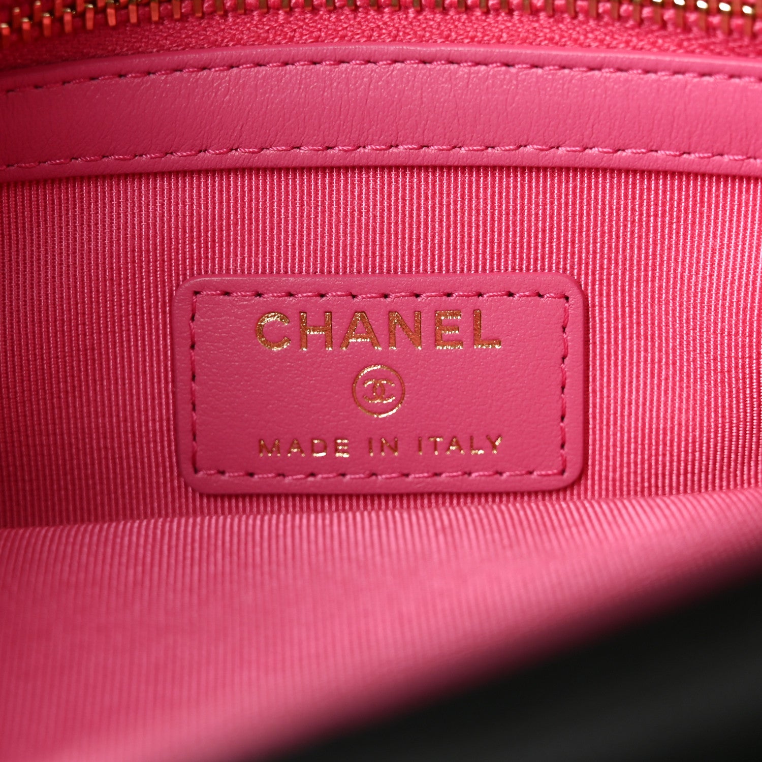 Chanel Goatskin Quilted Timeless CC Clutch Black 6 of 11
