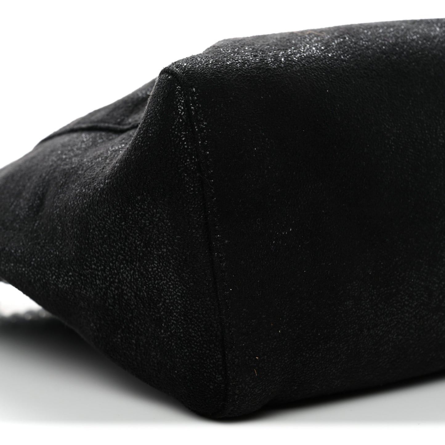 Shaggy Deer Falabella East West Shopper Tote Black