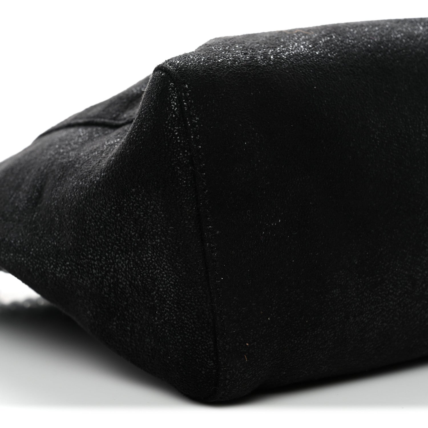 Stella McCartney Shaggy Deer Falabella East West Shopper Tote Black 9 of 10