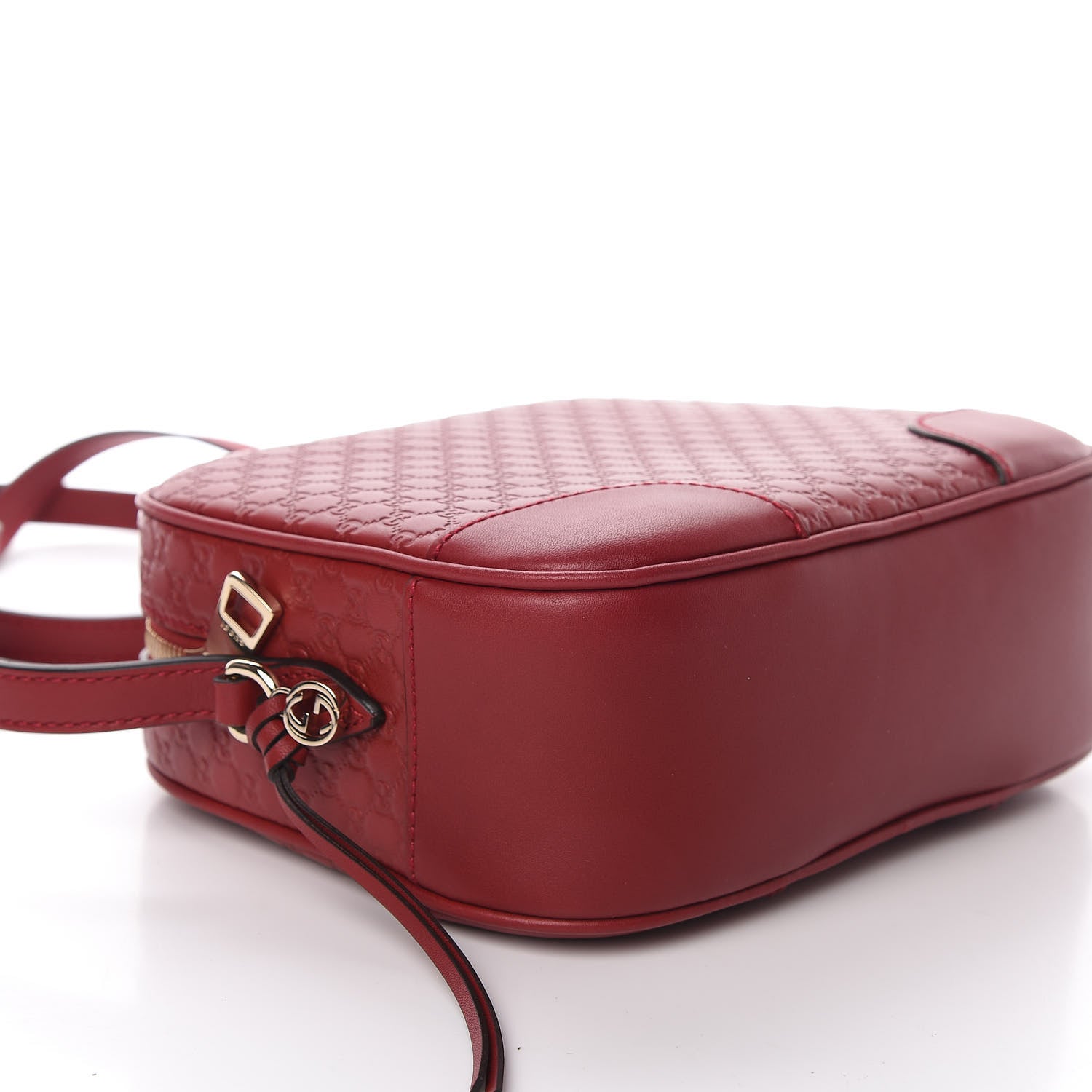 Gucci Microguccissima Mini Bree Messenger Bag Red 6 of 10