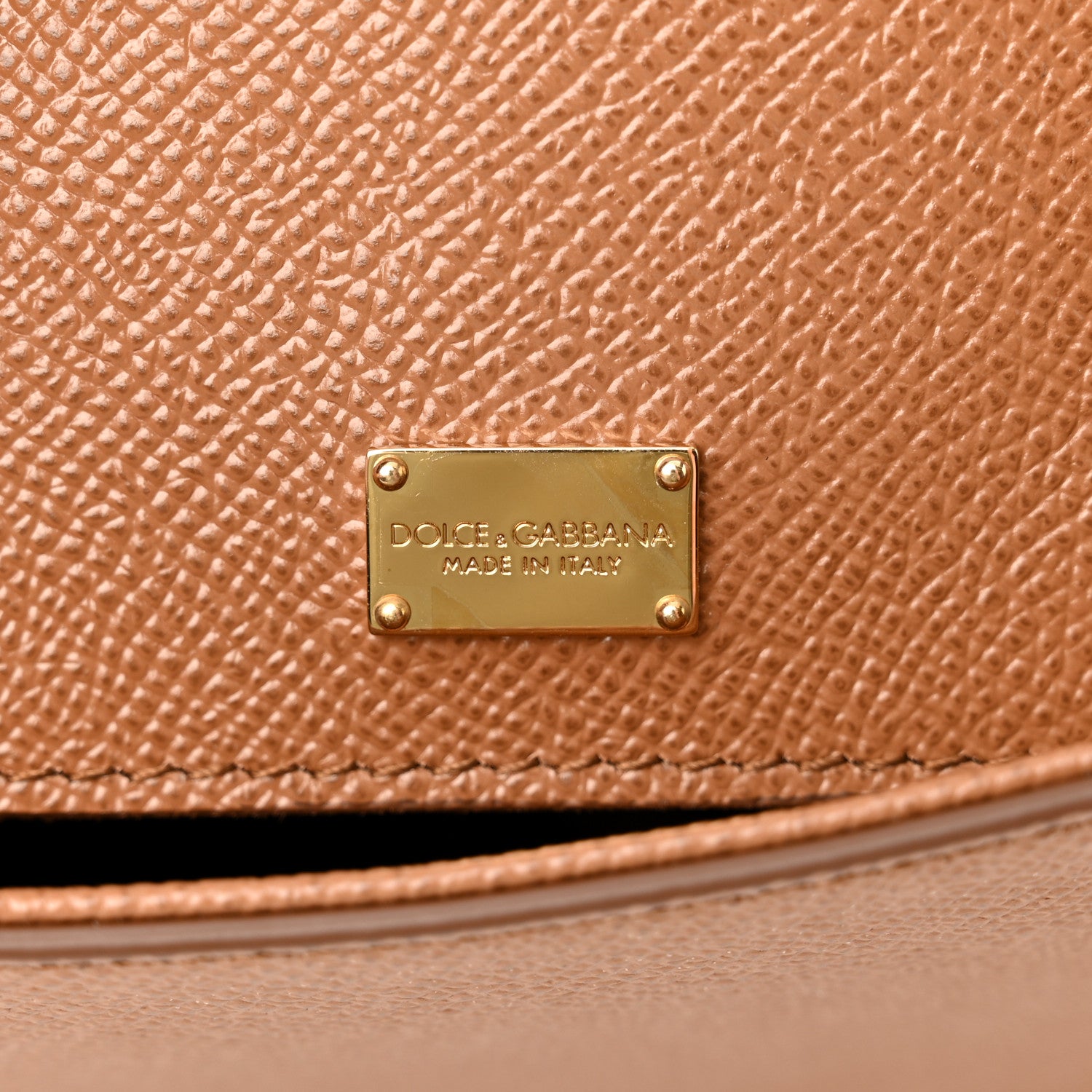 Dolce & Gabbana Dauphine Medium Miss Sicily Satchel Caramello 6 of 9