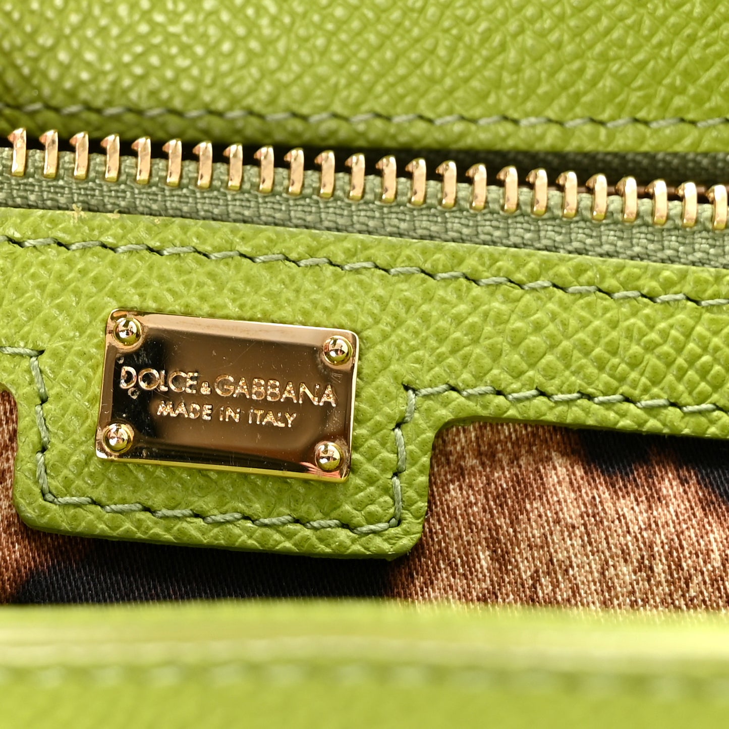 Dauphine Large Miss Sicily Satchel Verde Pistacchio